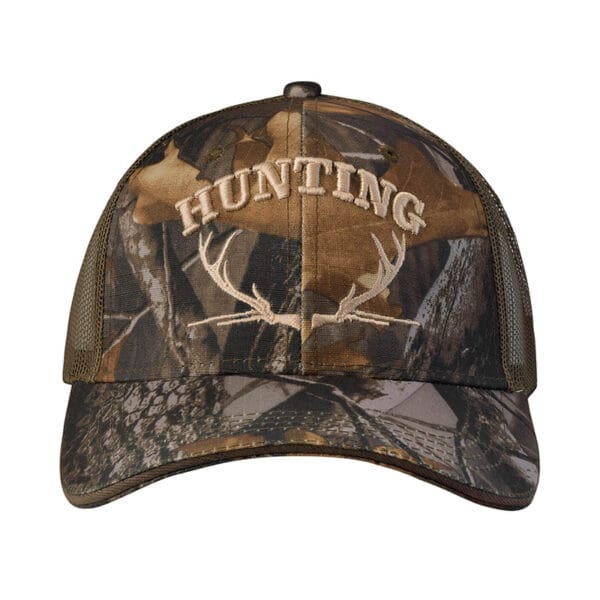 Wallis | Gorra sandwich con malla y ajustador de velcro, Hunting - C9213186 - Imagen 2
