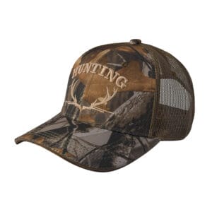 Wallis | Gorra sandwich con malla y ajustador de velcro, Hunting - C9213186