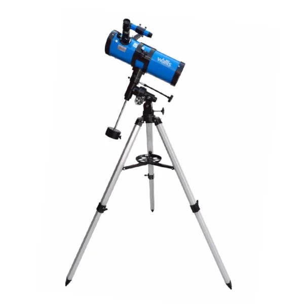 Wallis | Telescopio reflector con montura ecuatorial EQ3 amp. 500mm x 114 mm, azul - TE610212