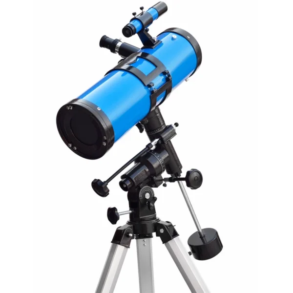 Wallis | Telescopio reflector con montura ecuatorial EQ3 amp. 500mm x 114 mm, azul - TE610212 - Imagen 3