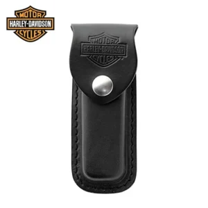 Harley Davidson | Funda de Piel Genuina Negra - HAR-008-001