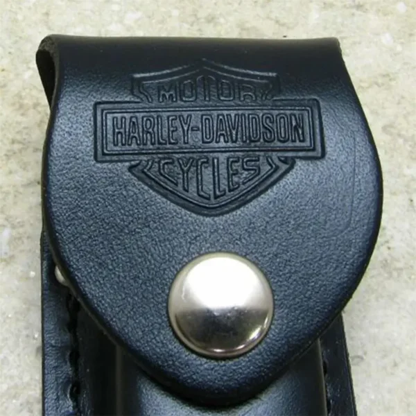 Harley Davidson | Funda de Piel Genuina Negra - HAR-008-001 - Imagen 4