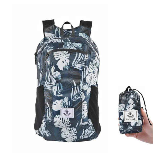 4Monster | Mochila de Nylon Ultra Ligera Azul - MON-030-004