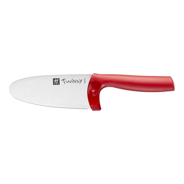 Twinny | Cuchillo de Chef para Niños, Rojo 10 cm - 1009473 - Imagen 2