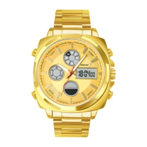 Reloj Caballero | Análogo/Digital, Dorado Ø 45 mm – ST24303SK