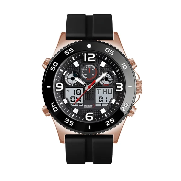 Reloj Caballero | Análogo/Digital, Oro Rosa Ø 45 mm – ST24306SK