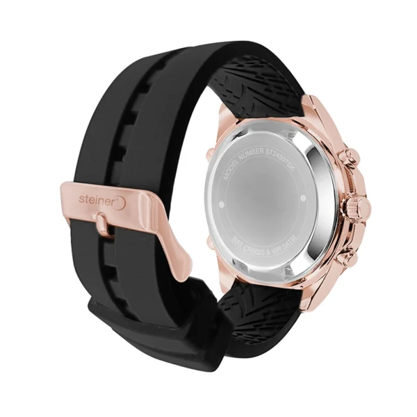 Reloj Caballero | Análogo/Digital, Oro Rosa Ø 45 mm – ST24306SK - Imagen 3