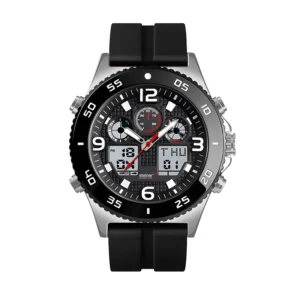 Reloj Caballero | Análogo/Digital, Plata Ø 45 mm – ST24307SK