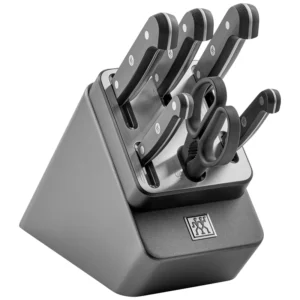 GOURMET |  Bloque de cuchillos autoafilable, 7 pzs- 36133-700