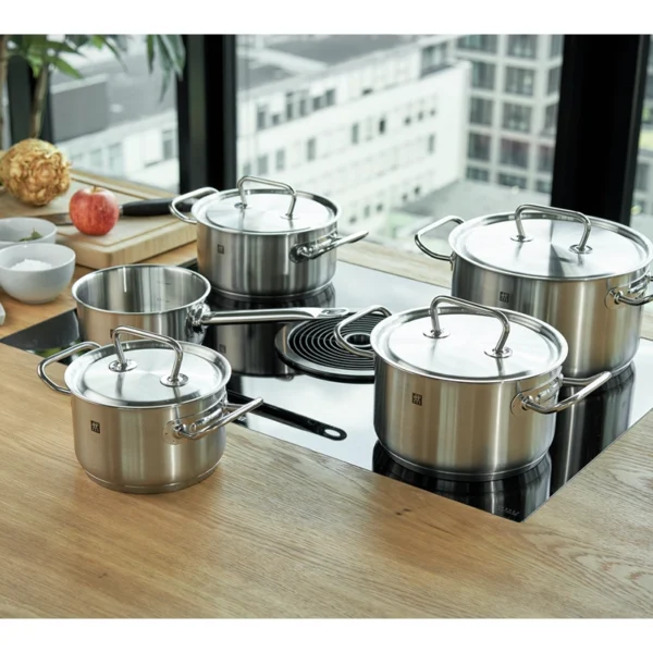 ZWILLING TWIN CLASSIC | Batería de cocina, 5 piezas 18/10 Acero inoxidable, Plata - 40901-001 - Imagen 8