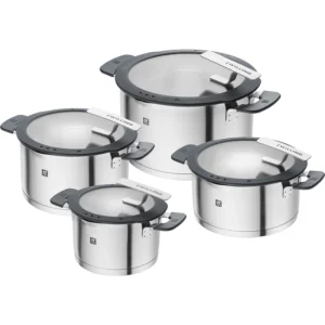 ZWILLING  SIMPLIFY | Batería de cocina, 4-pzs, Acero inoxidable - 66870-004