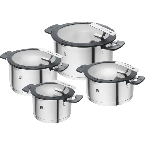 ZWILLING  SIMPLIFY | Batería de cocina, 4-pzs, Acero inoxidable - 66870-004