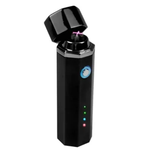 Encendedor de plasma con cable USB integrado - Negro