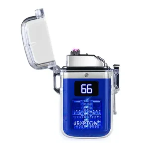 Encendedor Eléctrico Recargable Doble Arco - Azul
