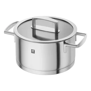 Olla Acero Inoxidable Vitality c/Tapa 3 L, Ø 20 cm