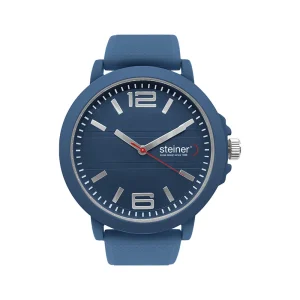 Reloj Caballero Análogo, 45 mm - Azul